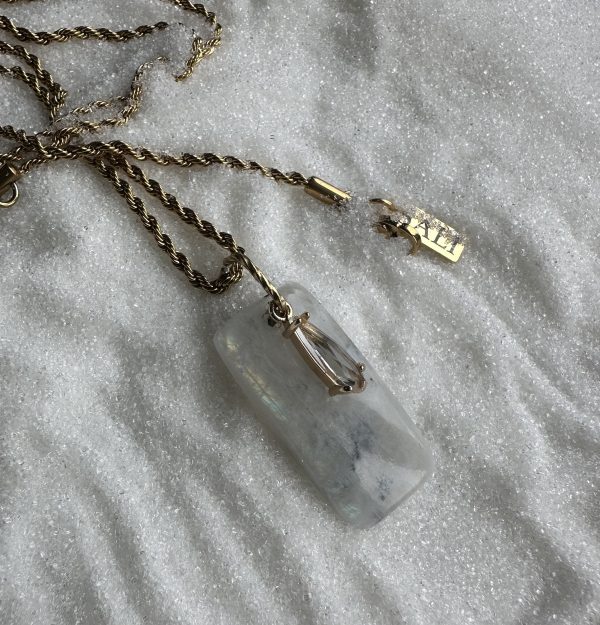 Collier pierre de lune